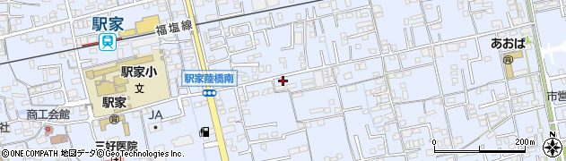 広島県福山市駅家町万能倉1020周辺の地図