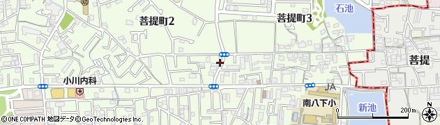 大阪府堺市東区菩提町2丁103周辺の地図