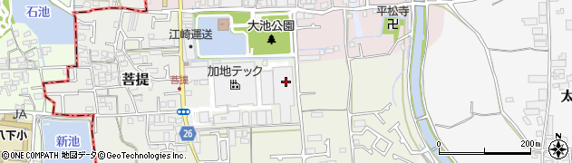 大阪府堺市美原区大饗237周辺の地図