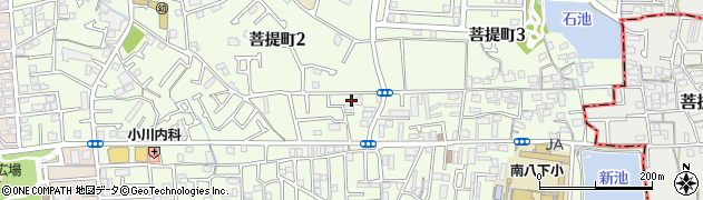 大阪府堺市東区菩提町2丁101周辺の地図