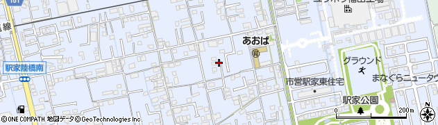 広島県福山市駅家町万能倉610周辺の地図