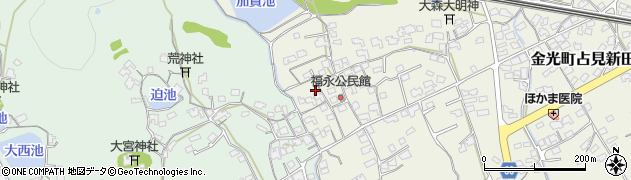 岡山県浅口市金光町占見新田1485周辺の地図