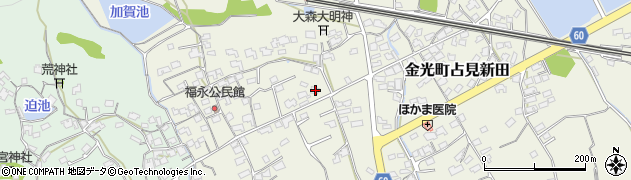 岡山県浅口市金光町占見新田1531周辺の地図