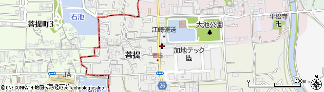 大阪府堺市美原区大饗23周辺の地図