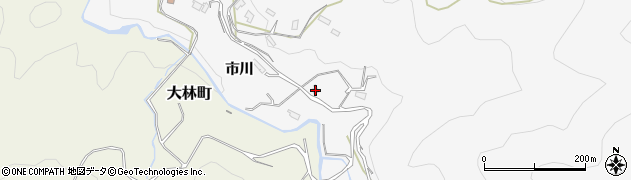 広島県広島市安佐北区白木町市川1308周辺の地図