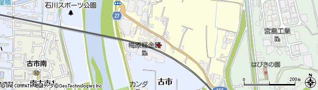 大阪府羽曳野市川向2084周辺の地図