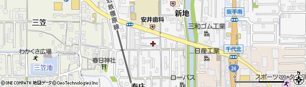 秦楽寺公民館周辺の地図