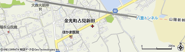 岡山県浅口市金光町占見新田1079周辺の地図