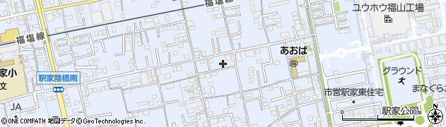 広島県福山市駅家町万能倉746周辺の地図