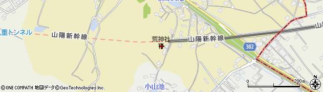 岡山県浅口市金光町下竹838周辺の地図