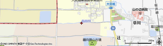 奈良県桜井市東田441周辺の地図