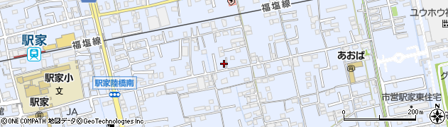 広島県福山市駅家町万能倉1029周辺の地図