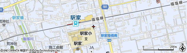 広島県福山市駅家町倉光70周辺の地図