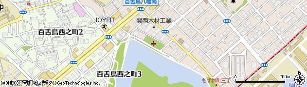 仁山田公園周辺の地図
