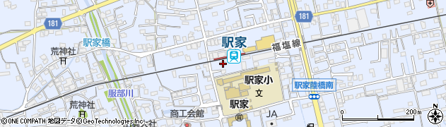 広島県福山市駅家町倉光87周辺の地図