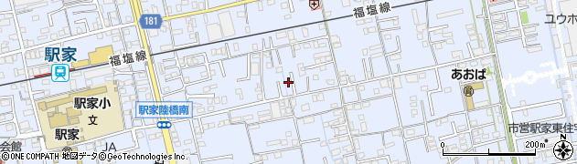 広島県福山市駅家町万能倉1026周辺の地図