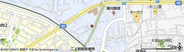 奈良県香芝市穴虫1002-1周辺の地図