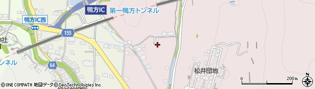 岡山県浅口市鴨方町益坂43周辺の地図