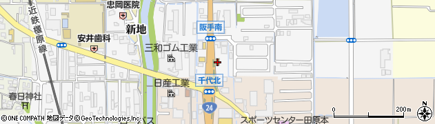 マクドナルド田原本店周辺の地図