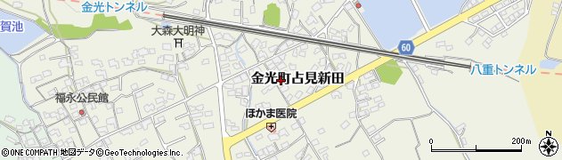 岡山県浅口市金光町占見新田1136周辺の地図