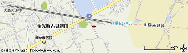岡山県浅口市金光町占見新田3306周辺の地図