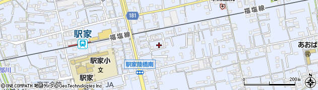 広島県福山市駅家町万能倉1053周辺の地図