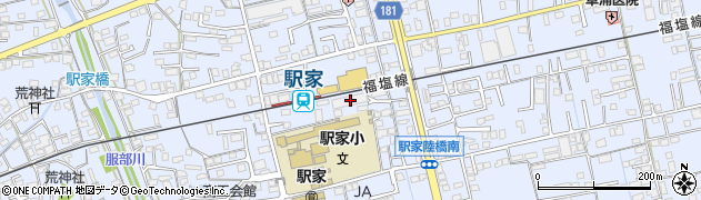 広島県福山市駅家町倉光75周辺の地図