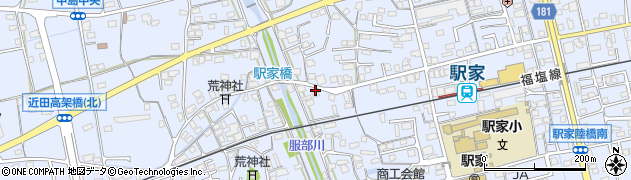 広島県福山市駅家町倉光476周辺の地図