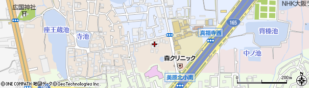 大阪府堺市美原区大保35周辺の地図