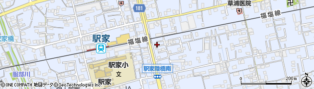 広島県福山市駅家町万能倉1292周辺の地図