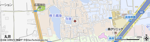 大阪府堺市美原区大保321周辺の地図
