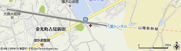 岡山県浅口市金光町占見新田3294周辺の地図
