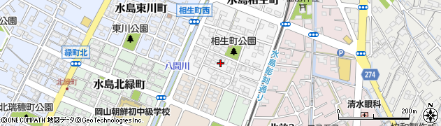 岡山県倉敷市水島相生町3周辺の地図