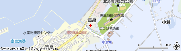 兵庫県淡路市長畠406周辺の地図
