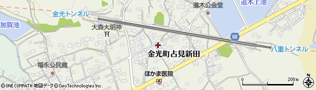 岡山県浅口市金光町占見新田1142周辺の地図