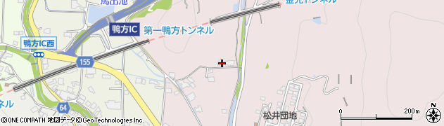 岡山県浅口市鴨方町益坂61-1周辺の地図