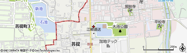大阪府堺市美原区大饗253周辺の地図