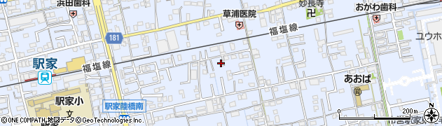 広島県福山市駅家町万能倉1027周辺の地図