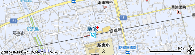広島県福山市駅家町倉光80周辺の地図
