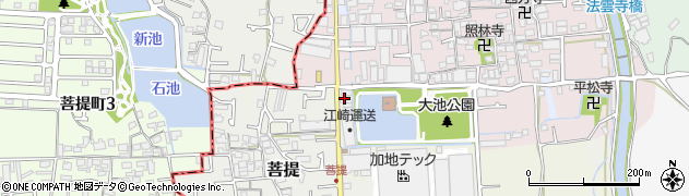 大阪府堺市美原区大饗254周辺の地図