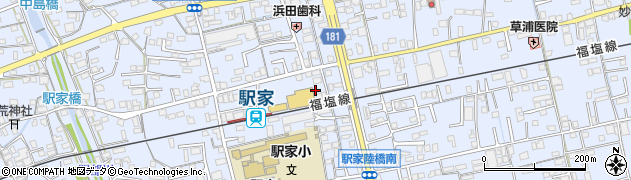 広島県福山市駅家町倉光78周辺の地図
