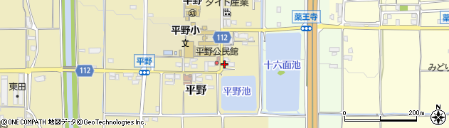 奈良県磯城郡田原本町平野20周辺の地図