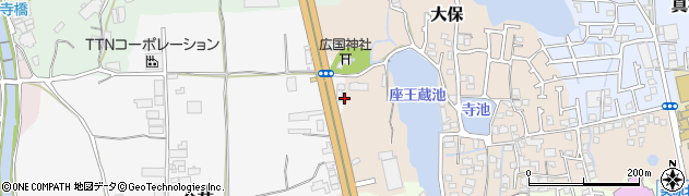 大阪府堺市美原区太井82周辺の地図