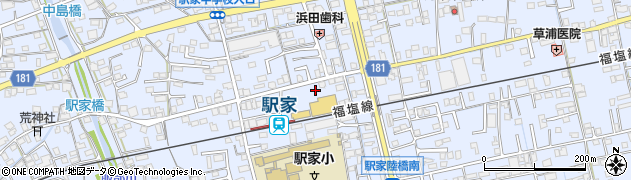 広島県福山市駅家町倉光79周辺の地図