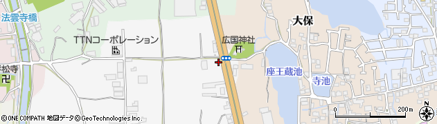 大阪府堺市美原区太井81周辺の地図