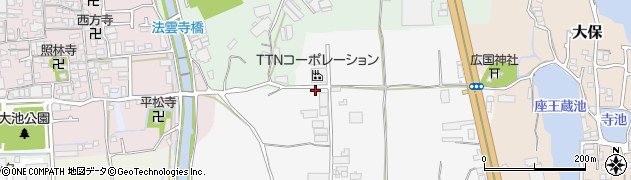 大阪府堺市美原区太井40周辺の地図