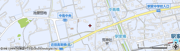 広島県福山市駅家町周辺の地図