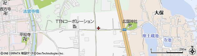 大阪府堺市美原区太井64周辺の地図