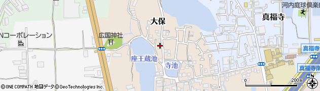 大阪府堺市美原区大保95周辺の地図