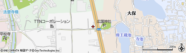 大阪府堺市美原区太井72周辺の地図